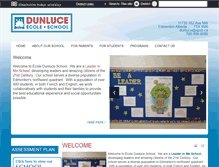 Tablet Screenshot of dunluce.epsb.ca