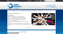 Desktop Screenshot of estherstarkman.epsb.ca