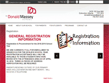 Tablet Screenshot of donaldmassey.epsb.ca