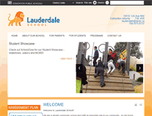 Tablet Screenshot of lauderdale.epsb.ca