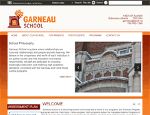 Tablet Screenshot of garneau.epsb.ca