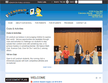 Tablet Screenshot of lendrum.epsb.ca