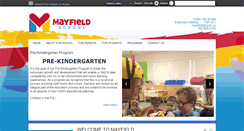 Desktop Screenshot of mayfield.epsb.ca