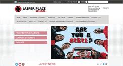 Desktop Screenshot of jasperplace.epsb.ca