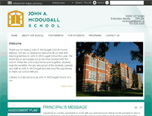 Tablet Screenshot of johnamcdougall.epsb.ca