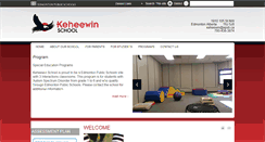 Desktop Screenshot of keheewin.epsb.ca