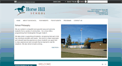 Desktop Screenshot of horsehill.epsb.ca