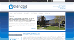 Desktop Screenshot of glendale.epsb.ca