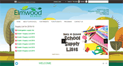 Desktop Screenshot of elmwood.epsb.ca