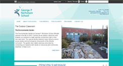 Desktop Screenshot of georgepnicholson.epsb.ca